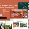 Tenniso – Tennis Schools & Sport Club Elementor Pro Template Kit