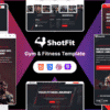 Shotfit – GYM & Fitness Trainer HTML Template