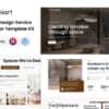 Huniart – Interior Design Service Elementor Template Kit