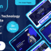 Techin – IT Services and Technology React JSTemplate