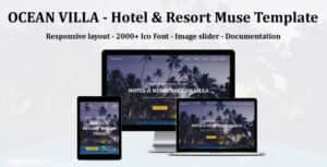 OCEAN VILLA – Hotel & Resort Muse Template