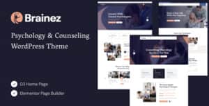 Brainez – Psychology And Counseling WordPress Theme