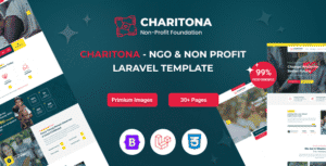 Charitona – Charity & Nonprofit Laravel 12 Template