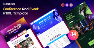 Meetco – Event & Conference HTML Template