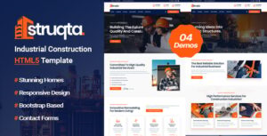 Struqta – Industrial & Construction HTML Template