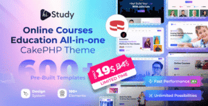 HiStudy – Online Courses & Education CakePHP Template