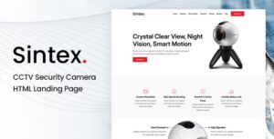 Sintex – Product Landing Page Template