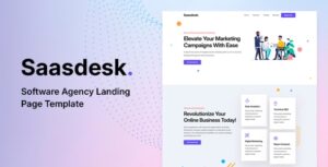 SaasDesk – Saas Startup HTML Template