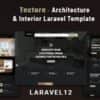 Tecture – Architecture & Interior Laravel Template