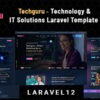 Techguru – Technology & IT Solutions Laravel Template