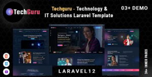 Techguru – Technology & IT Solutions Laravel Template