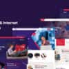 Ienet – Broadband TV & Internet HTML Template