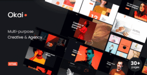 Okai – Creative Portfolio Agency Template