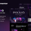 Pixaiq – Saas AI Photo App Elementor Template Kit