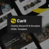 Carit – Charity Nonprofit & Donation HTML Template
