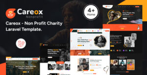 Careox – Non Profit Charity Laravel Template