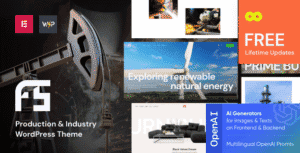 Fuse – Industry & Engineering Factory WordPress Theme