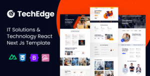 TechEdge – IT Solutions & Technology Vue Nuxt Js Template