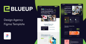 Blueup – Design Agency Figma Template