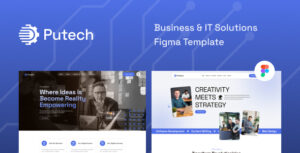 Putech – Business & IT Solutions Figma Template