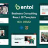 Bentol – Business Consulting React Js Template