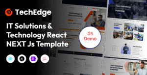 TechEdge – IT Solutions & Technology React Next Js Template