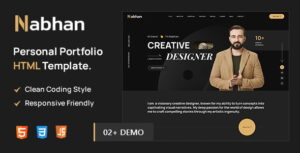 Nabhan – Personal Portfolio HTML Template