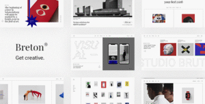 Breton – Creative Agency WordPress Theme