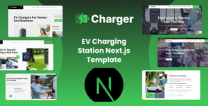 Charger – EV Charging Station React NEXT JsTemplate