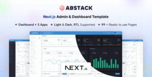 Abstack – Next Js Admin & Dashboard Template
