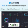 Adminto – NodeJs Admin & Dashboard Template