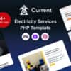 Current – PHP Electricity Services Template