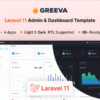 Greeva – Laravel 11 Admin & Dashboard Template