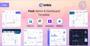 Urbix – Flask Admin & Dashboard Template