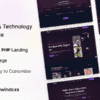 WebAi – AI Startup & Technology PHP Landing Template
