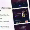 WebAi – AI Startup & Technology React Landing Template