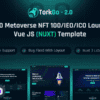 TorkGo – Metaverse Web3.0 IDO/INO launchpad Vue js , Nuxt js Template
