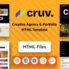 Cruv – Creative Agency & Portfolio Html Template