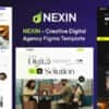 Nexin – Creative Digital Agency Figma Template