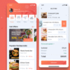 Yummer – Food Delivery Mobile App Figma UI Template