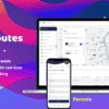 Medians School Route APP Full Solution with Backend