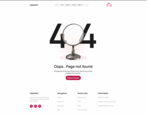 Hijabmart – E-Commerce Hijab Fashion Store Elementor Template Kit