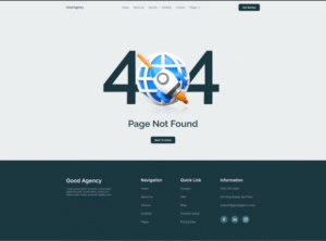 GoodAgency – Creative Agency Elementor Template Kit