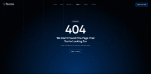 Nurox – AI Saas & Digital Company Elementor Template Kit