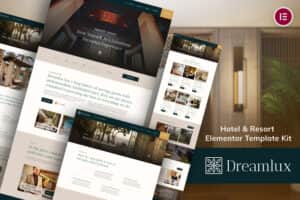 Dreamlux – Hotel & Resort Elementor Template Kit
