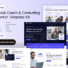 FinanSiap – Financial Coach & Consulting Elementor Pro Template Kit
