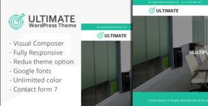 Ultimate – Responsive Multiple Purpose WordPress Theme