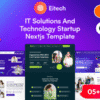 Eitech – IT Solutions & Technology Startup Next.js Template