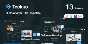 Teckko – IT Company HTML Template