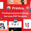 Printco – Printing Company & Services PHP Template